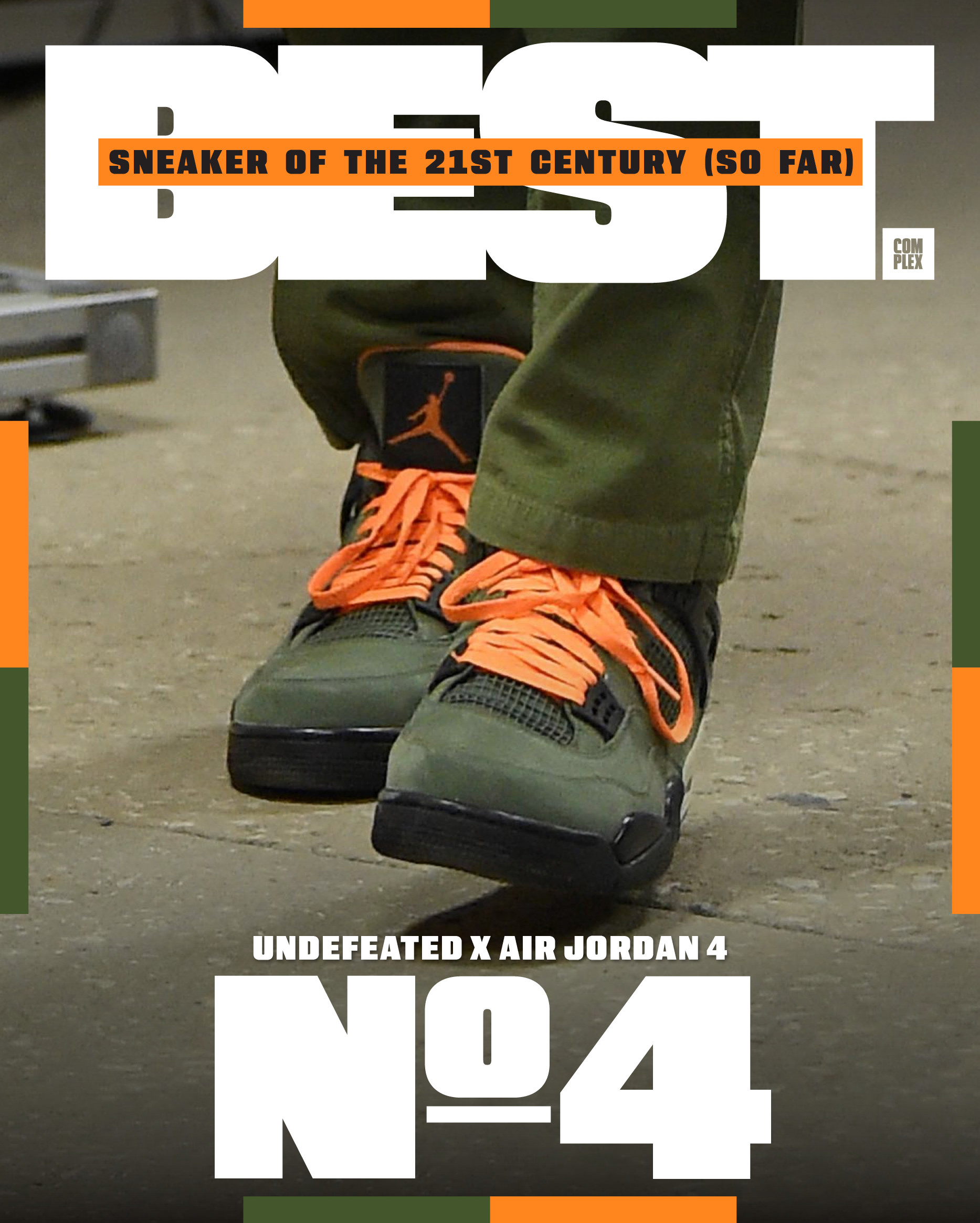 Undefeated x Air Jordan 4