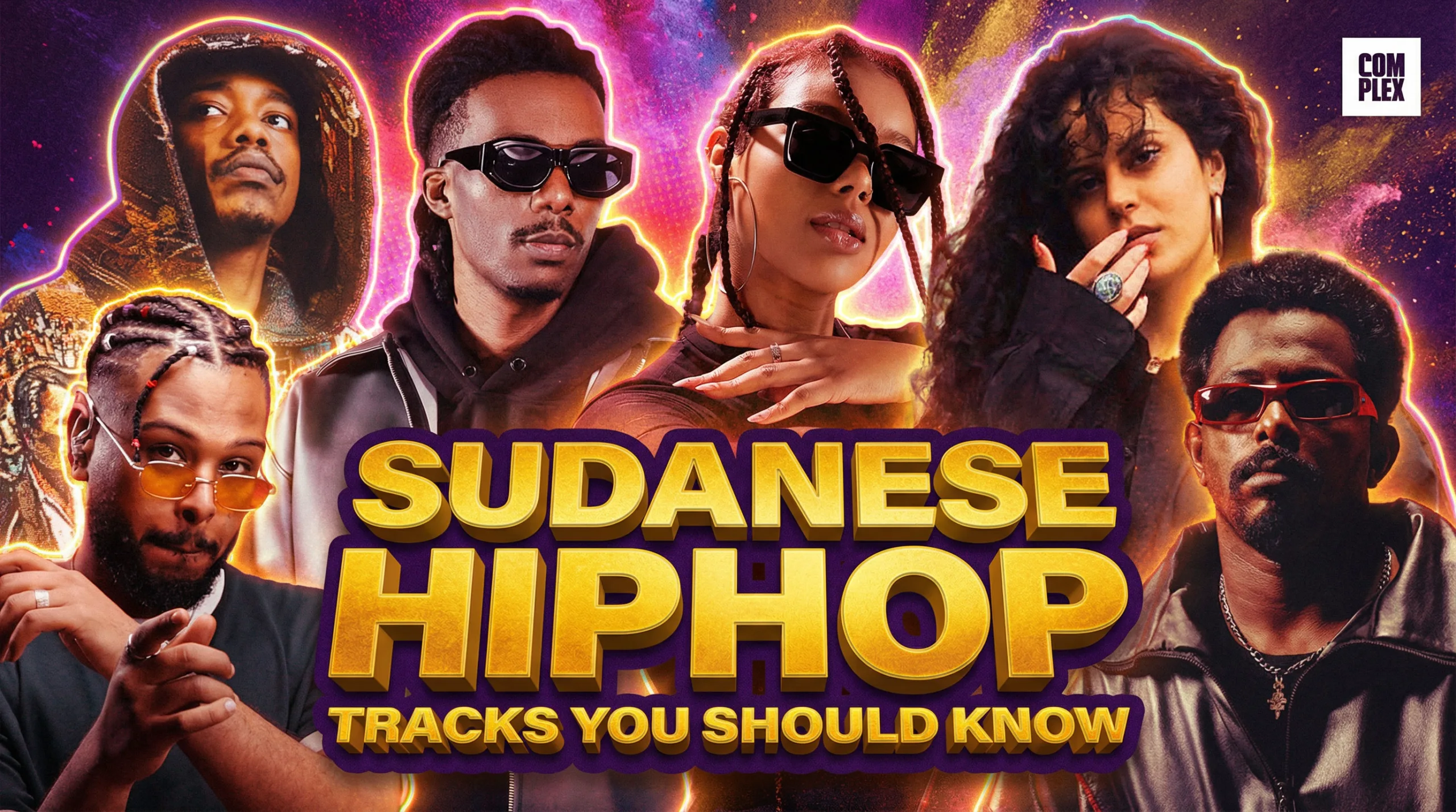 Poster of Sudanese hiphop stars 