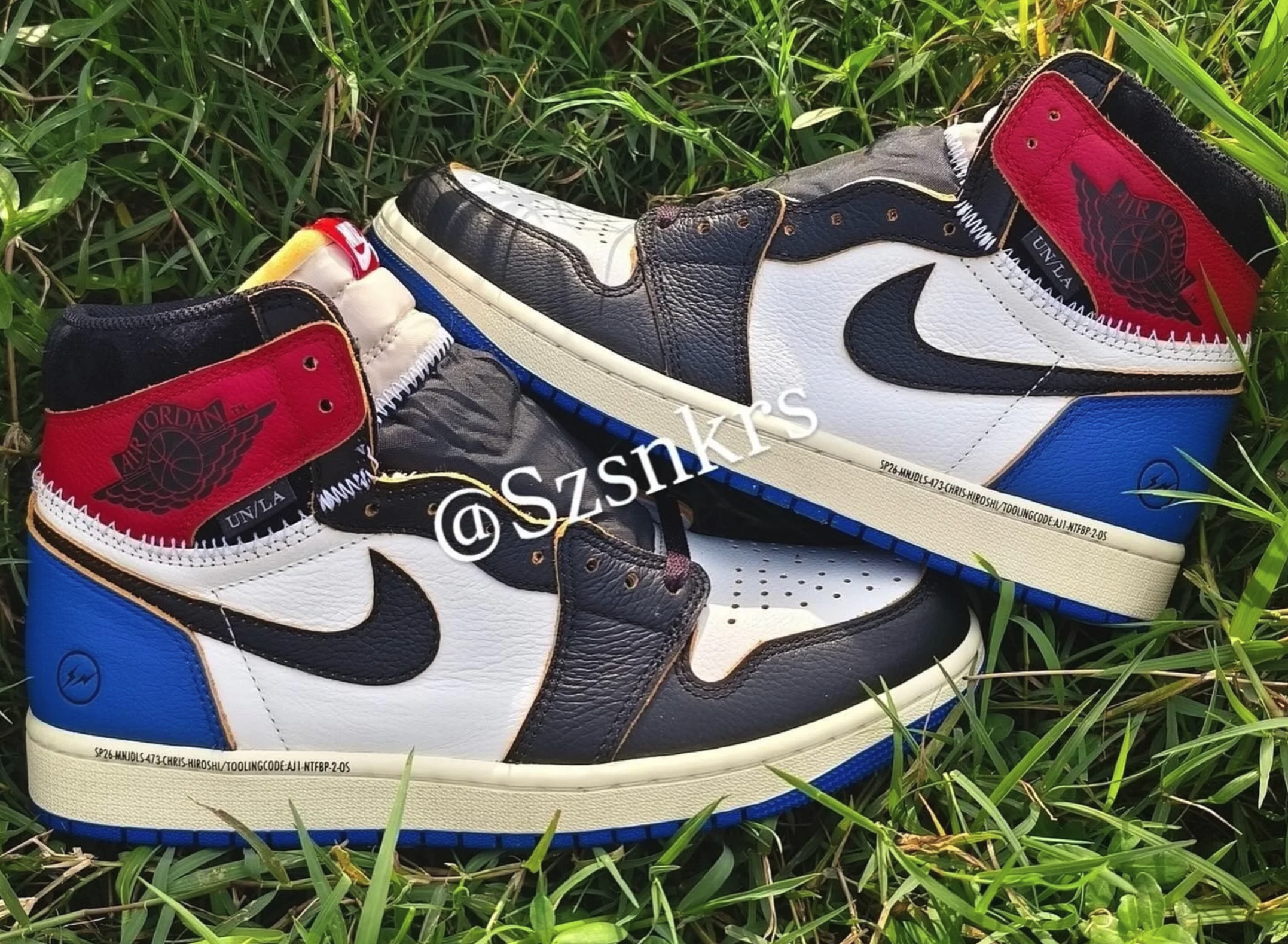 Union x Fragment x Air Jordan 1 High