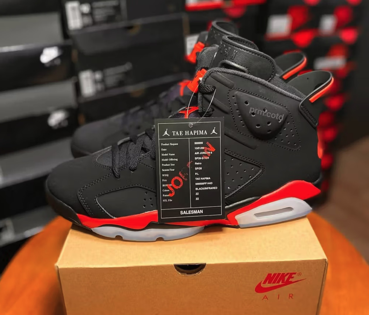 'Reverse Infrared' Air Jordan 6
