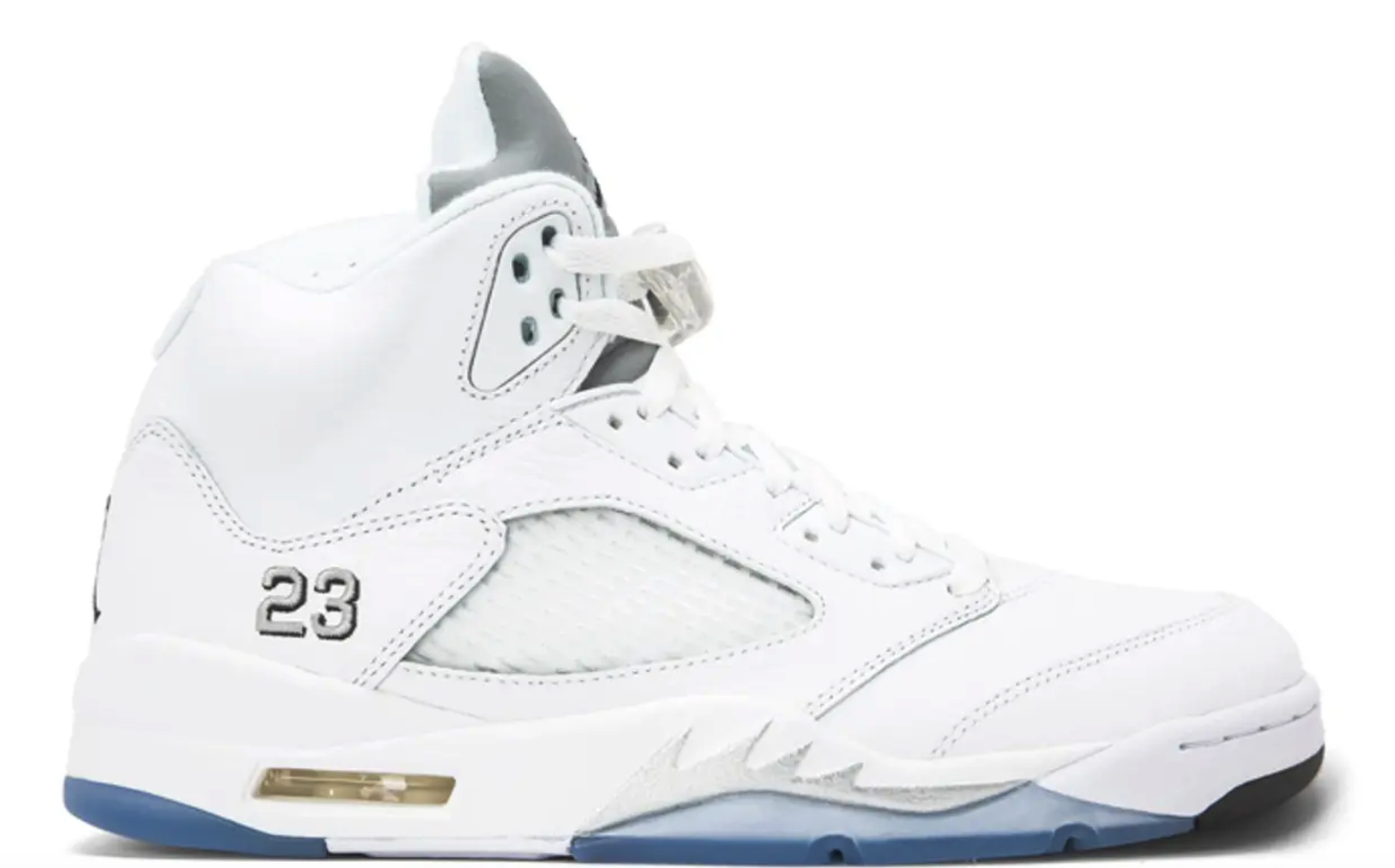 'White Metallic' Air Jordan 5