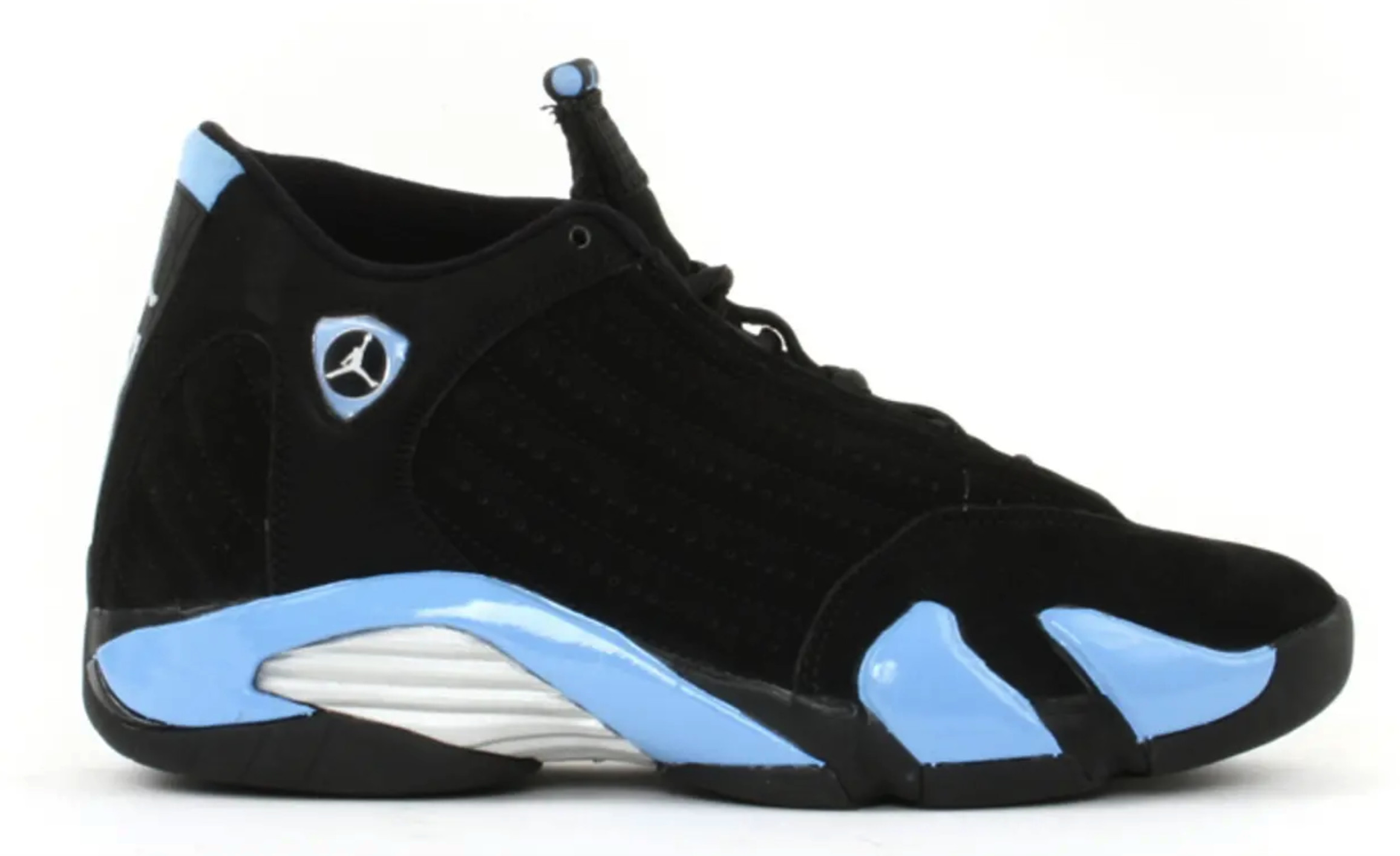 'Black/University Blue' Air Jordan 14