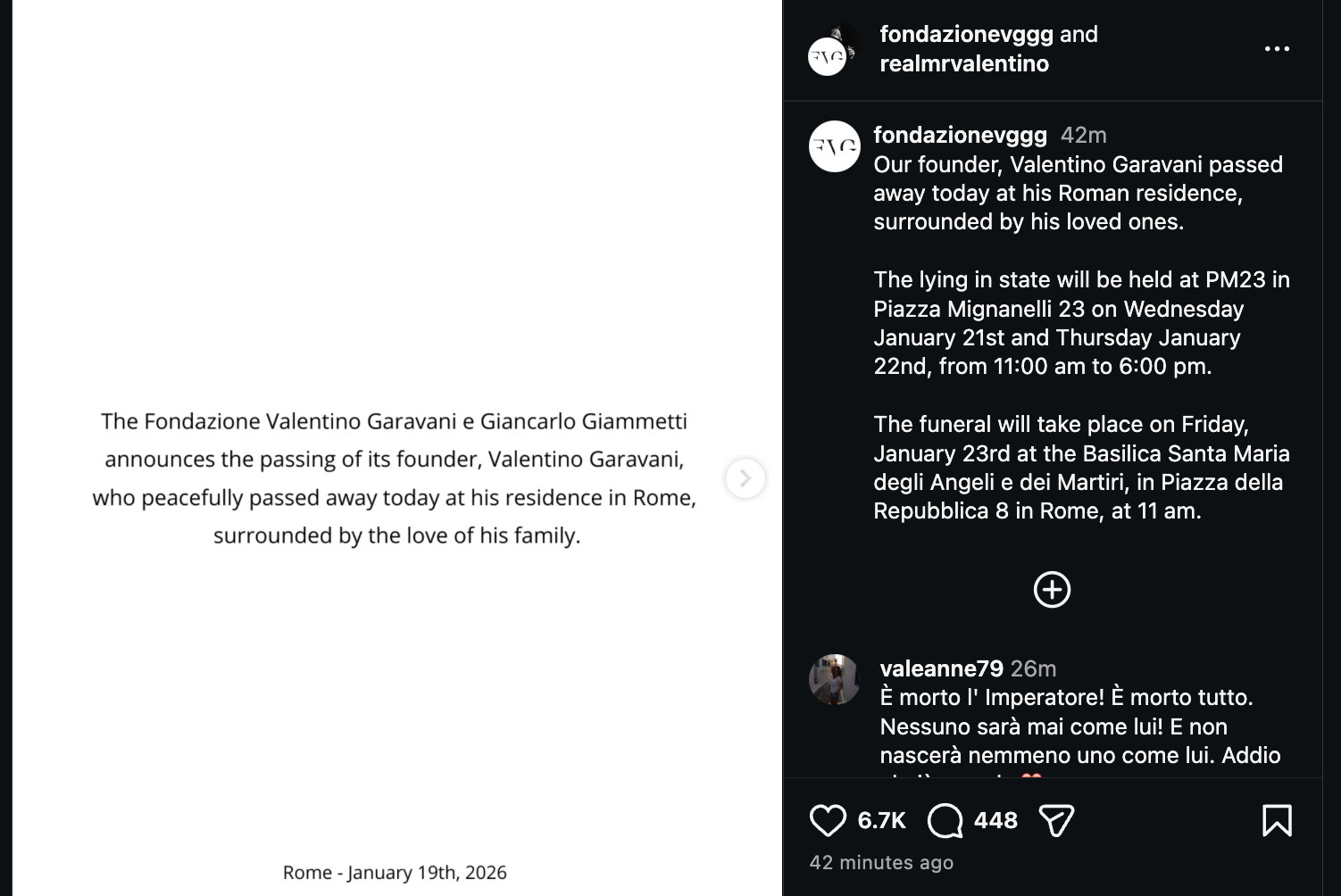 realmrvalentino/Instagram