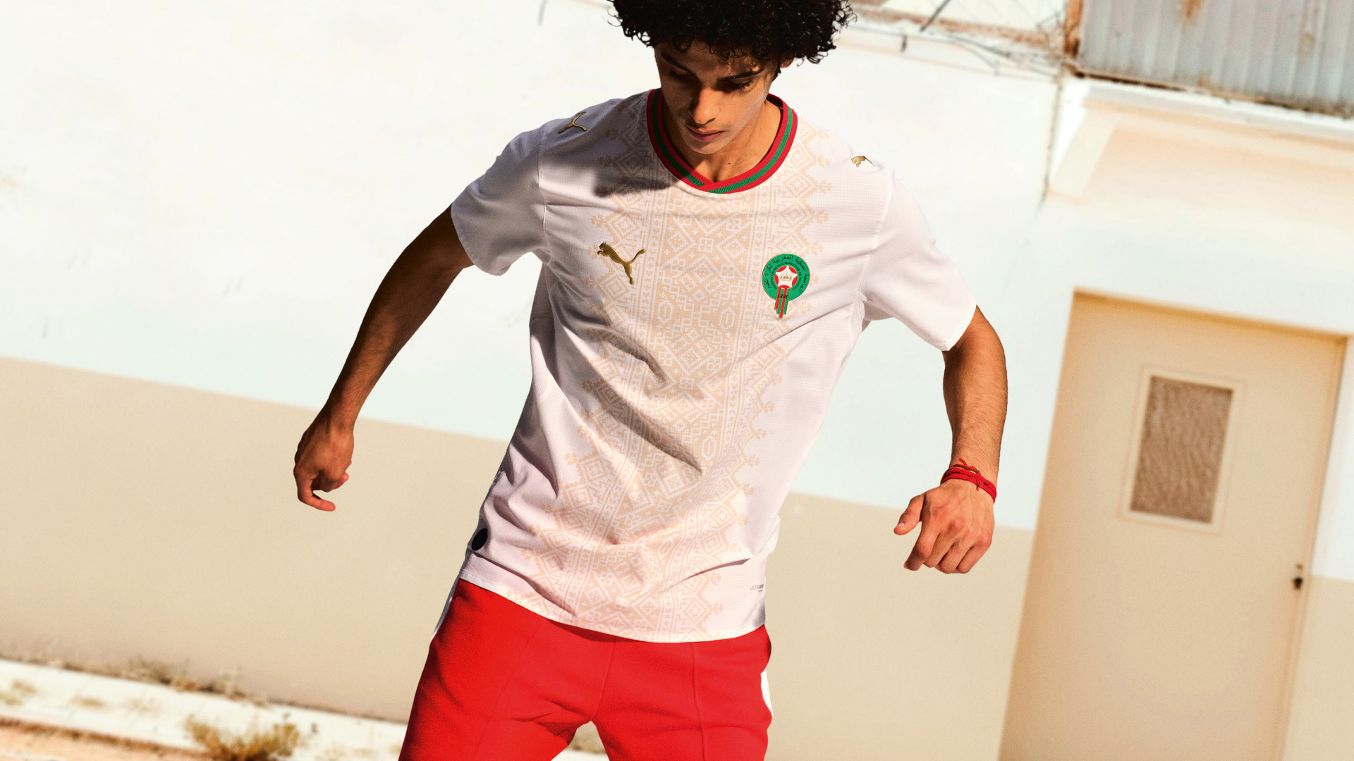 Morocco's away jersey for the 2026 FIFA World Cup.