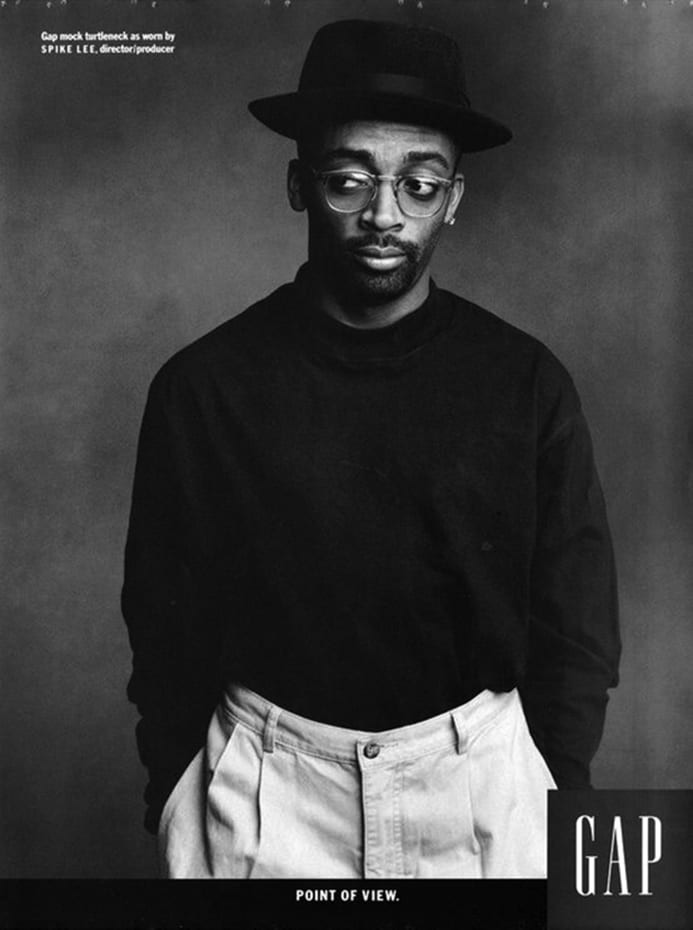 Gap's 1989 campaign, Individuals of Style, featured stars like Spike Lee, Lenny Kravitz, and Whoopi Goldberg.