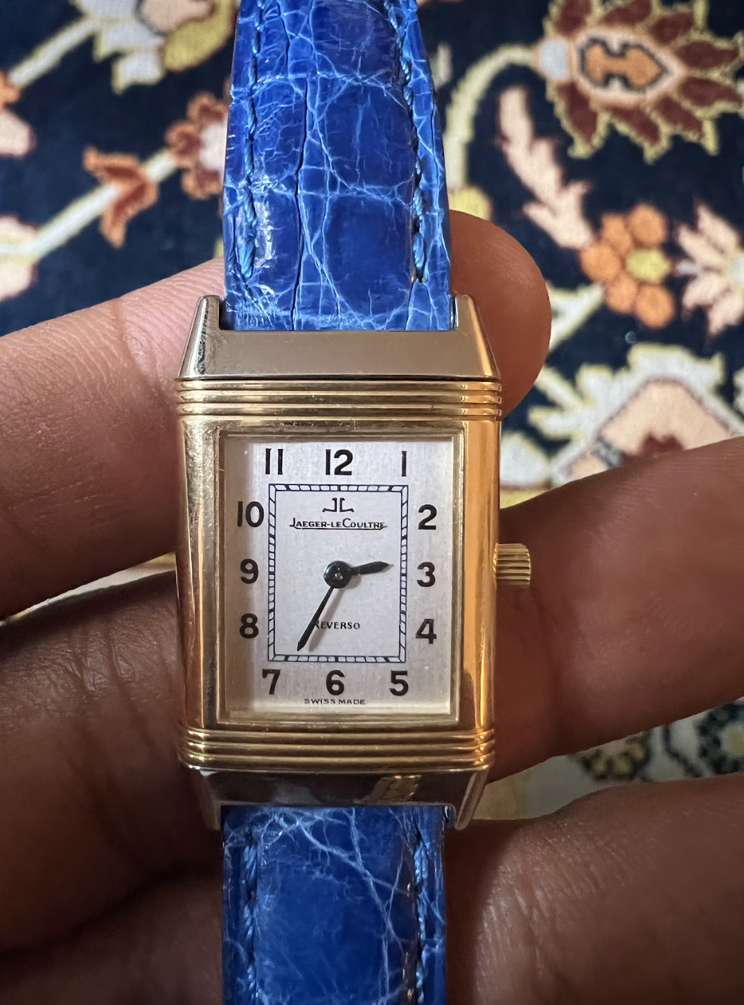 The Jaeger-LeCoultre Reverso is a great deal in both men's and women's sizes.