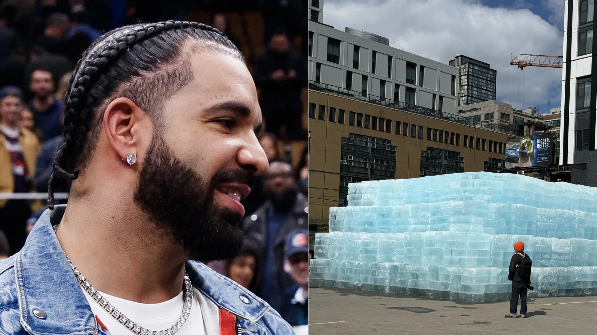 Drake Teases New Album With Massive Ice Structure in the Middle of Toronto: ‘Release Date Inside’