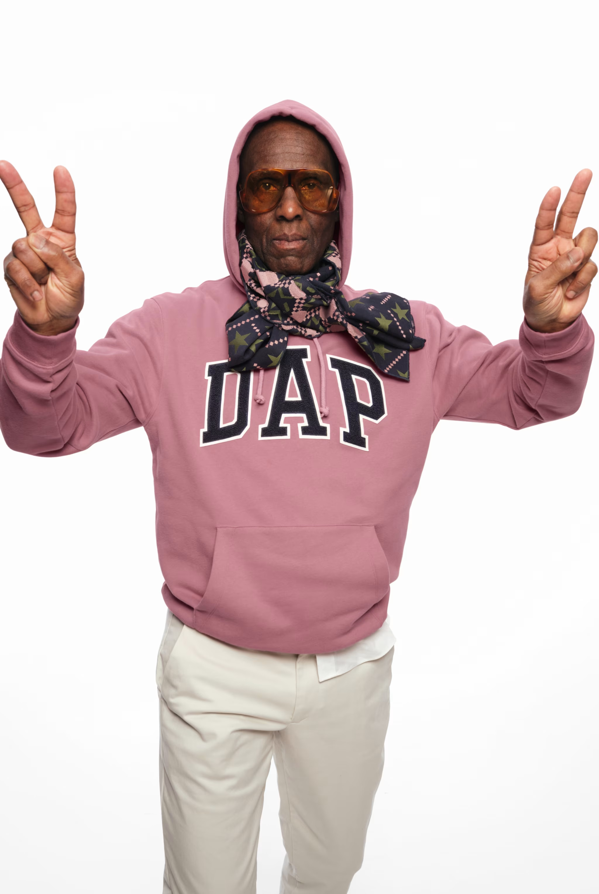 From 2022-2024, Dapper Dan released multiple collections with Gap featuring his 