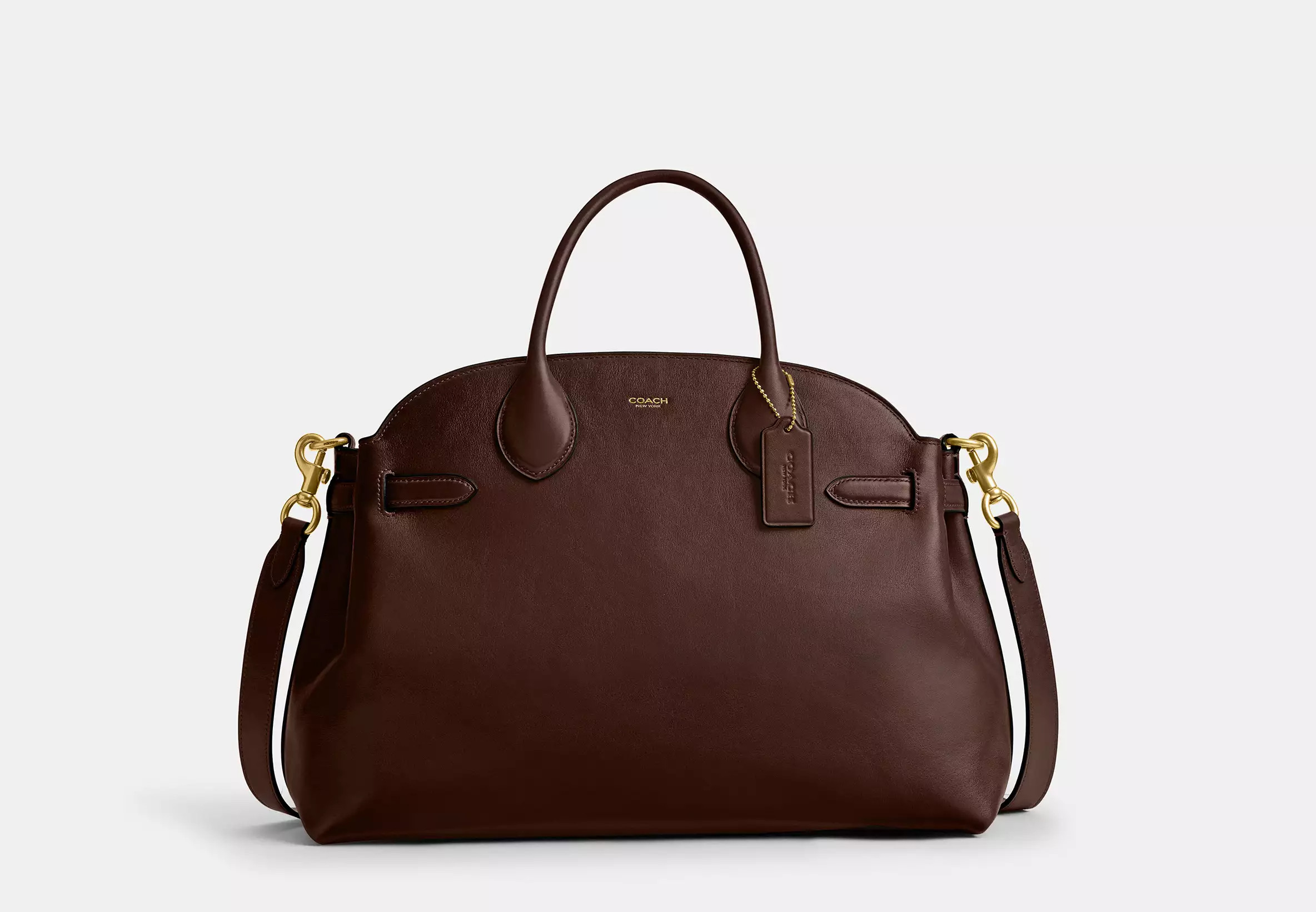 Every woman needs a classic leather handbag. This one from Coach fits the bill. 