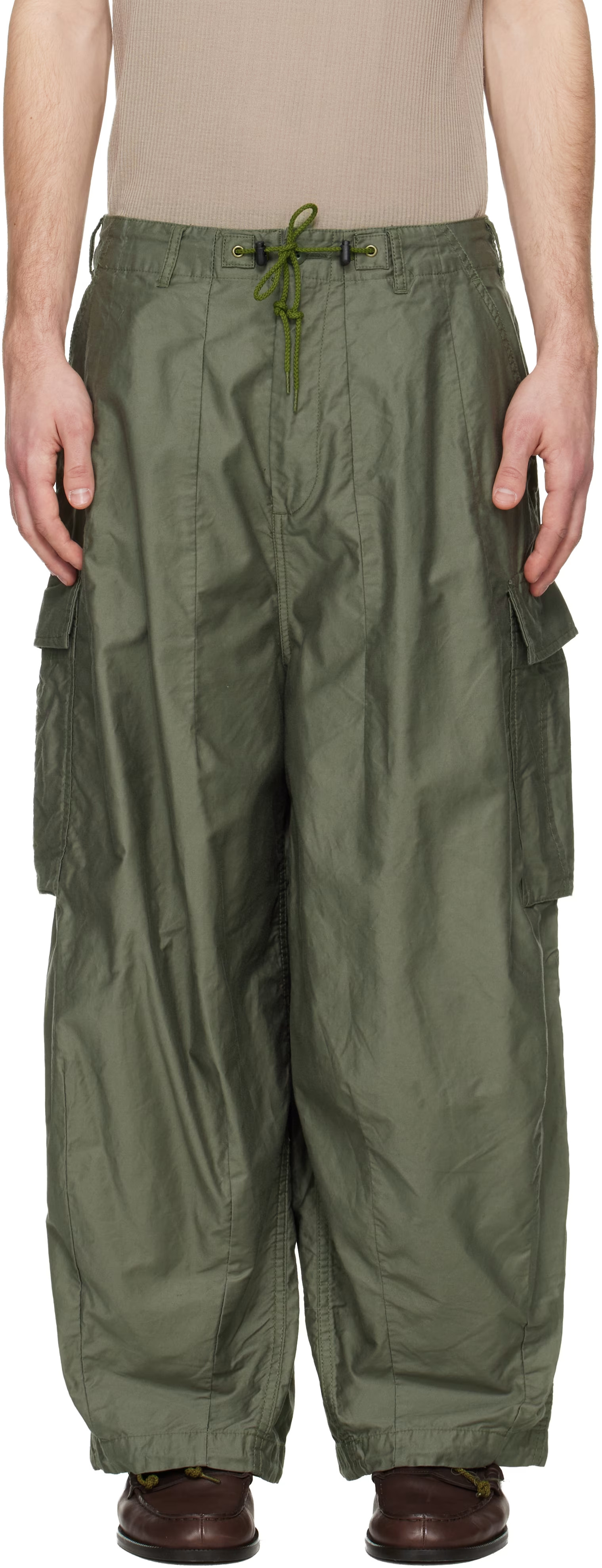 Every woman needs a lightweight pair of cargo pants. Try this pair from Needles. 