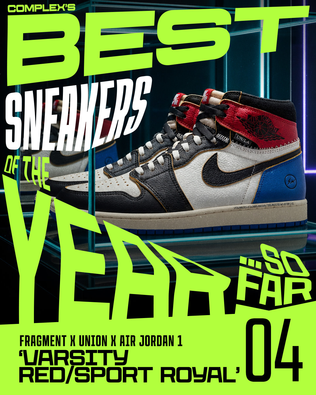 Fragment x Union x Air Jordan 1