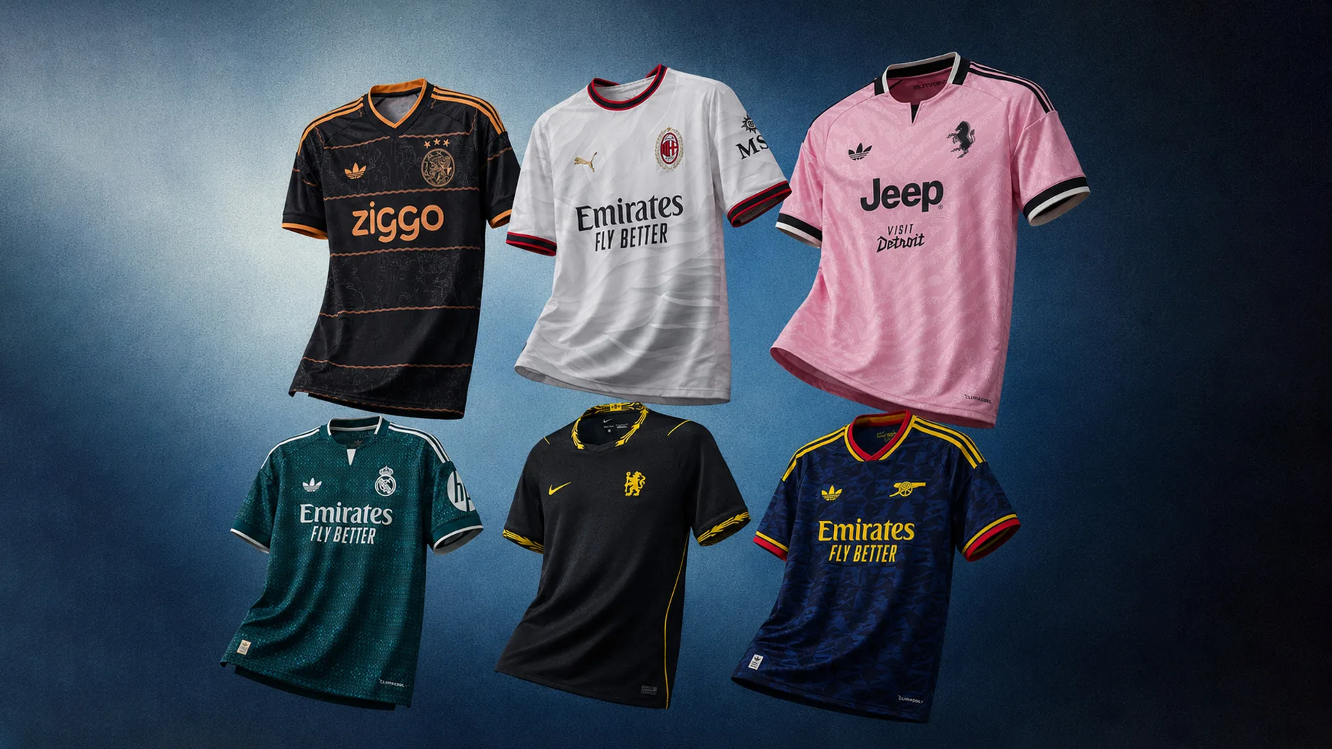This Season’s Away Kits Look Stunning
